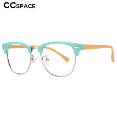 53743 Retro Kids Anti Blue Light Metal Optical Glasses Frames Rice Nails Student Eyeglasses