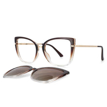 Load image into Gallery viewer, 53752 Anti Blue Light Glasses Frames Multifunctional Polarized Sunglasses Clip Men Women Computer Eyeglasses