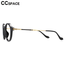 Load image into Gallery viewer, 53753 Retro Oval Anti Blue Light Optical Glasses Frames Men Women Plastic Titanium Computer Eyeglasses