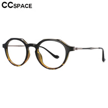 Load image into Gallery viewer, 53753 Retro Oval Anti Blue Light Optical Glasses Frames Men Women Plastic Titanium Computer Eyeglasses