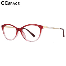 Load image into Gallery viewer, 53754 Cat Eye Lady Anti Blue Light  Glasses Frames Women TR90 Computer Eyeglasses