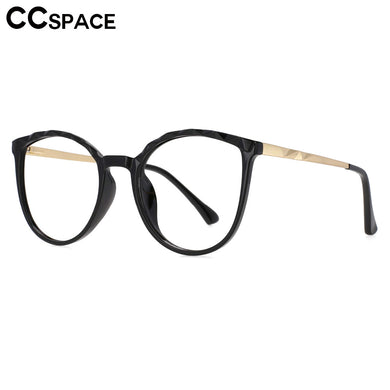 53756 TR90 Big Cat Eye Anti Blue Light Glasses Frames Women Computer Eyeglasses