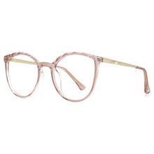 Load image into Gallery viewer, 53756 TR90 Big Cat Eye Anti Blue Light Glasses Frames Women Computer Eyeglasses