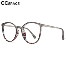 Load image into Gallery viewer, 53756 TR90 Big Cat Eye Anti Blue Light Glasses Frames Women Computer Eyeglasses