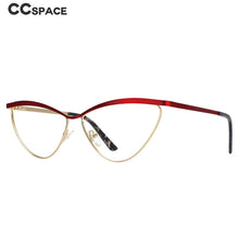 Load image into Gallery viewer, 53758 Sexy Cat Eye Optical Metal Glasses Frames Women Computer Eyeglasses