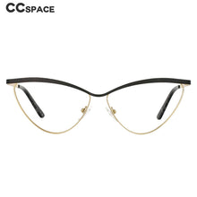 Load image into Gallery viewer, 53758 Sexy Cat Eye Optical Metal Glasses Frames Women Computer Eyeglasses