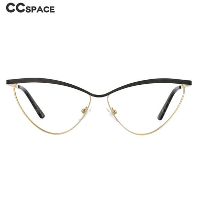 53758 Sexy Cat Eye Optical Metal Glasses Frames Women Computer Eyeglasses