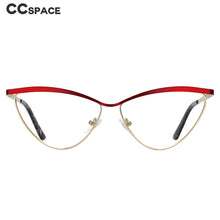 Load image into Gallery viewer, 53758 Sexy Cat Eye Optical Metal Glasses Frames Women Computer Eyeglasses