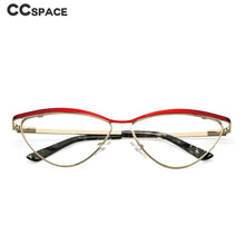 Load image into Gallery viewer, 53758 Sexy Cat Eye Optical Metal Glasses Frames Women Computer Eyeglasses