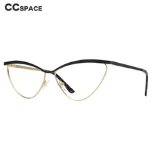 Load image into Gallery viewer, 53758 Sexy Cat Eye Optical Metal Glasses Frames Women Computer Eyeglasses