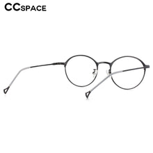 Load image into Gallery viewer, 53759 Round Metal Optical Glasses Frames Men Women Anti Blue Light Computer Eyeglasses