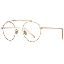 Load image into Gallery viewer, 53761 Retro Round Anti Blue Light Metal Optical Glasses Frames Men Women Computer Eyeglasses