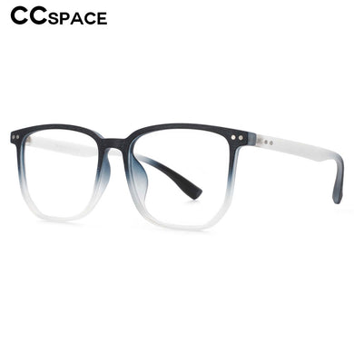 53762 TR90 Square Wood Grain Anti Blue Light Glasses Frames Men Women Computer Eyeglasses