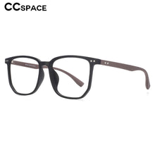 Load image into Gallery viewer, 53762 TR90 Square Wood Grain Anti Blue Light Glasses Frames Men Women Computer Eyeglasses