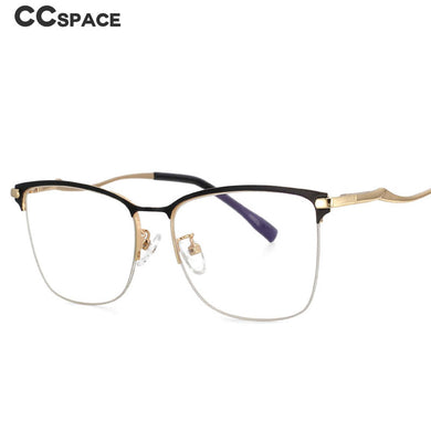 53768 Half Frame Optical Eyebrow Glasses Frames Men Women Anti Blue Light Computer Eyeglasses