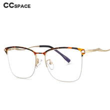 Load image into Gallery viewer, 53768 Half Frame Optical Eyebrow Glasses Frames Men Women Anti Blue Light Computer Eyeglasses
