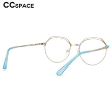 Load image into Gallery viewer, 53776 Cat Eye Anti Blue Light Optical Metal Eyebrow Glasses Frames Women Computer Eyeglasses