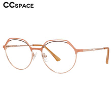 Load image into Gallery viewer, 53776 Cat Eye Anti Blue Light Optical Metal Eyebrow Glasses Frames Women Computer Eyeglasses