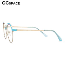 Load image into Gallery viewer, 53776 Cat Eye Anti Blue Light Optical Metal Eyebrow Glasses Frames Women Computer Eyeglasses