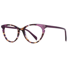 Load image into Gallery viewer, 53793 Retro Leopard Splicing Acetate Glasses Frames Men Women Reading Eyeglasses