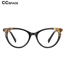 Load image into Gallery viewer, 53793 Retro Leopard Splicing Acetate Glasses Frames Men Women Reading Eyeglasses