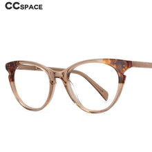 Load image into Gallery viewer, 53793 Retro Leopard Splicing Acetate Glasses Frames Men Women Reading Eyeglasses