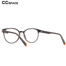 Load image into Gallery viewer, 53809 Retro Acetate Metal Splicing Glasses Frames Round Men Women Reading Eyeglasses