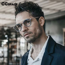Load image into Gallery viewer, 53813 Retro Anti Blue Light Round Optical Metal Glasses Frames Men Women Computer Eyeglasses
