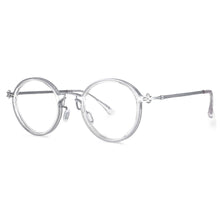 Load image into Gallery viewer, 53813 Retro Anti Blue Light Round Optical Metal Glasses Frames Men Women Computer Eyeglasses