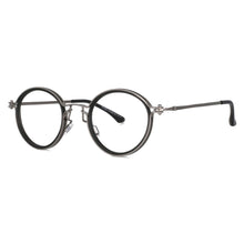 Load image into Gallery viewer, 53813 Retro Anti Blue Light Round Optical Metal Glasses Frames Men Women Computer Eyeglasses