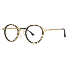 Load image into Gallery viewer, 53813 Retro Anti Blue Light Round Optical Metal Glasses Frames Men Women Computer Eyeglasses