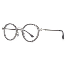 Load image into Gallery viewer, 53813 Retro Anti Blue Light Round Optical Metal Glasses Frames Men Women Computer Eyeglasses