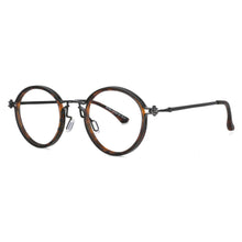 Load image into Gallery viewer, 53813 Retro Anti Blue Light Round Optical Metal Glasses Frames Men Women Computer Eyeglasses