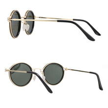 Load image into Gallery viewer, 53813 Retro Punk Sunglasses Metal Round Glasses Frame Men Women Shades Uv400 Vintage Glasses