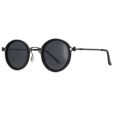 Load image into Gallery viewer, 53813 Retro Punk Sunglasses Metal Round Glasses Frame Men Women Shades Uv400 Vintage Glasses