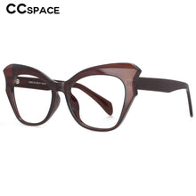 Load image into Gallery viewer, 53814 Big Frame Cat Eye Anti Blue Light Optical Glasses Frames Women Computer Eyeglasses