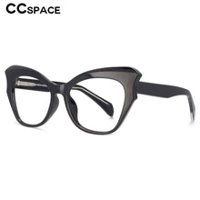 Load image into Gallery viewer, 53814 Big Frame Cat Eye Anti Blue Light Optical Glasses Frames Women Computer Eyeglasses