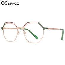 Load image into Gallery viewer, 53815 Polygon Metal Blue Light Blocking Optical Glasses Frames Men Women Computer Eyeglasses
