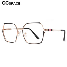 Load image into Gallery viewer, 53816 Cat Eye Metal Anti Blue Light Optical Glasses Frames Square Men Women Computer Eyeglasses