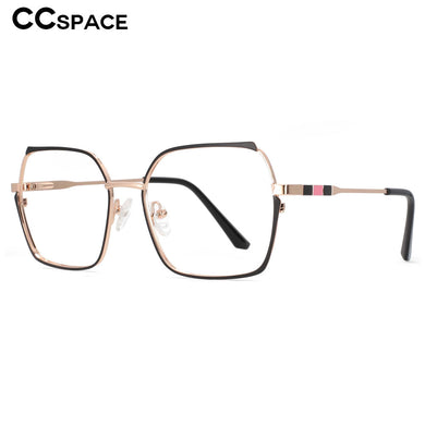 53816 Cat Eye Metal Anti Blue Light Optical Glasses Frames Square Men Women Computer Eyeglasses