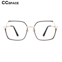 Load image into Gallery viewer, 53816 Cat Eye Metal Anti Blue Light Optical Glasses Frames Square Men Women Computer Eyeglasses