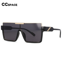 Load image into Gallery viewer, 53820 Big Frame Square Shades Goggle Trend Light  One-Piece Large Frame Unisex Uv400