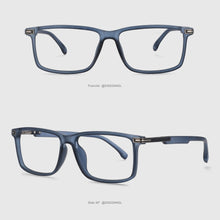 Load image into Gallery viewer, 53822 Retro Square Men&#39;s Anti Blue Light Optical Glasses Frames Tr90 Computer Eyeglasses