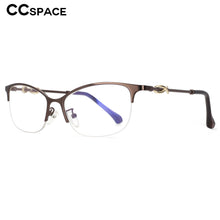 Load image into Gallery viewer, 53826  Half Frame Optical Glasses Frames Women Computer Eyeglasses