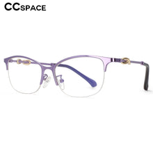 Load image into Gallery viewer, 53826  Half Frame Optical Glasses Frames Women Computer Eyeglasses