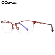 Load image into Gallery viewer, 53826  Half Frame Optical Glasses Frames Women Computer Eyeglasses
