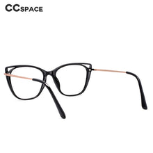 Load image into Gallery viewer, 53834 Cat Eye Anti Blue Light Optical Glasses Frames Women TR90 Computer Eyeglasses