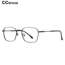 Load image into Gallery viewer, 53836 Small Frame Square Anti Blue Light Optical Stainless Steel Glasses Frames Men Women Computer Eyeglasses