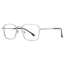 Load image into Gallery viewer, 53836 Small Frame Square Anti Blue Light Optical Stainless Steel Glasses Frames Men Women Computer Eyeglasses