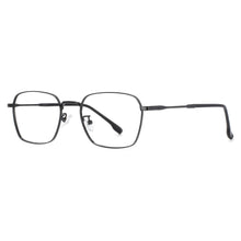 Load image into Gallery viewer, 53836 Small Frame Square Anti Blue Light Optical Stainless Steel Glasses Frames Men Women Computer Eyeglasses